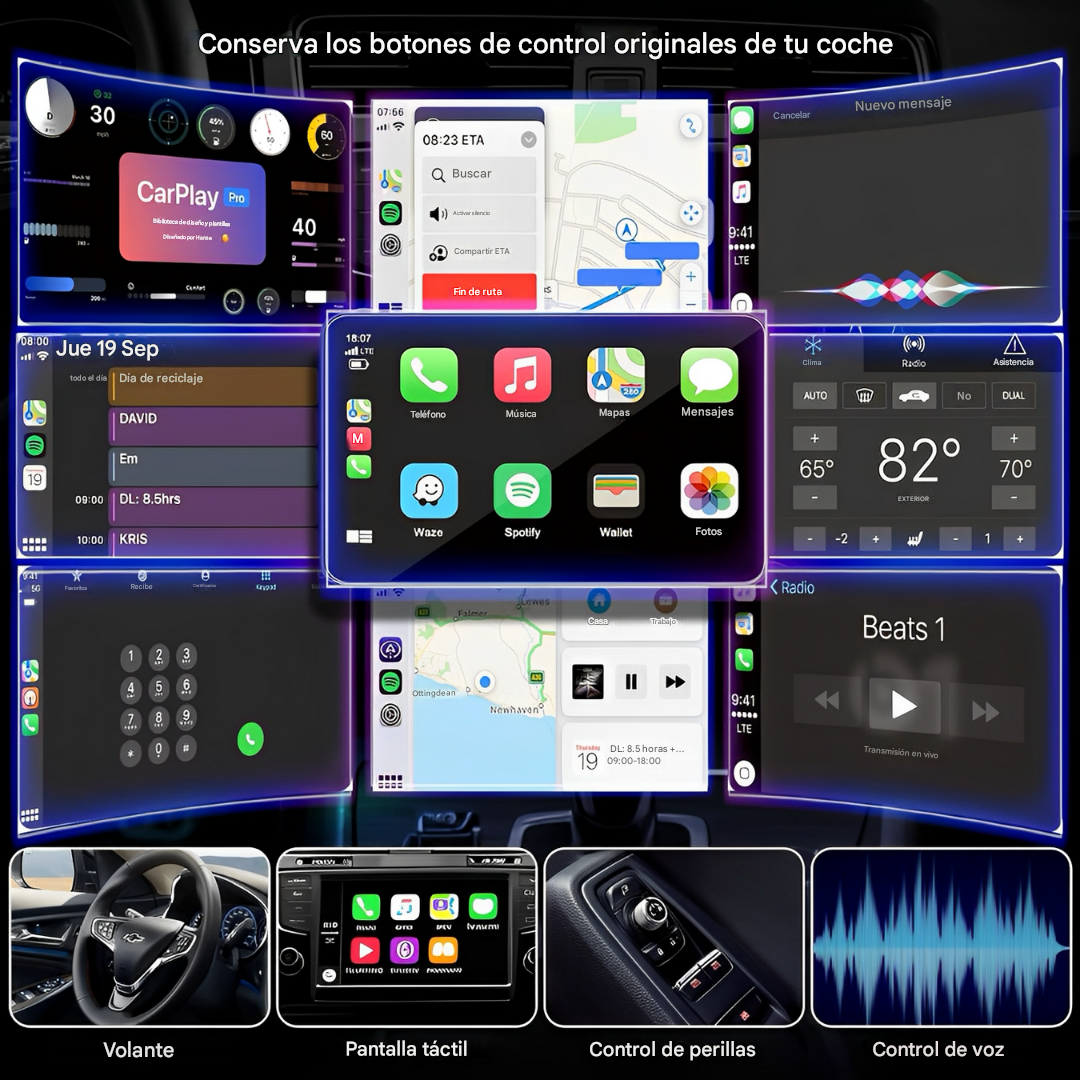 DriveFree™ - Conexion CarPlay Inalambrica Rapida