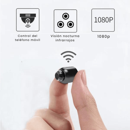 Compre 1 Llévate 2 - Mini Cámara de Seguridad Full HD UltraVision™