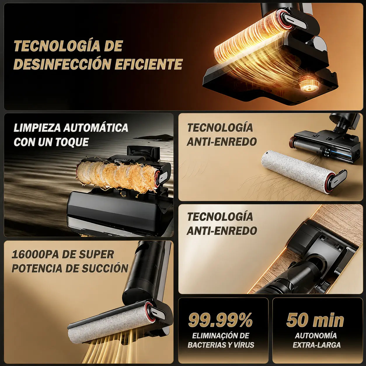 Aspiradora Vertical Inalámbrica Lava y Aspira MaxDream™ [ÚLTIMAS UNIDADES]