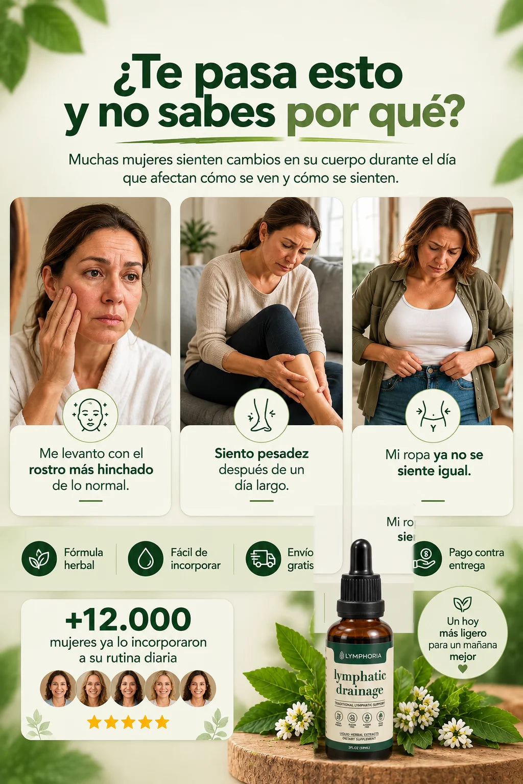 Compra 1 y Llévate 2 - Gotas de Drenaje Linfático LYMPHORIA™ 60 ml