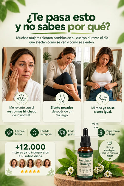 Compra 1 y Llévate 2 - Gotas de Drenaje Linfático LYMPHORIA™ 60 ml